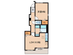 ル－エンハイムⅡの物件間取画像